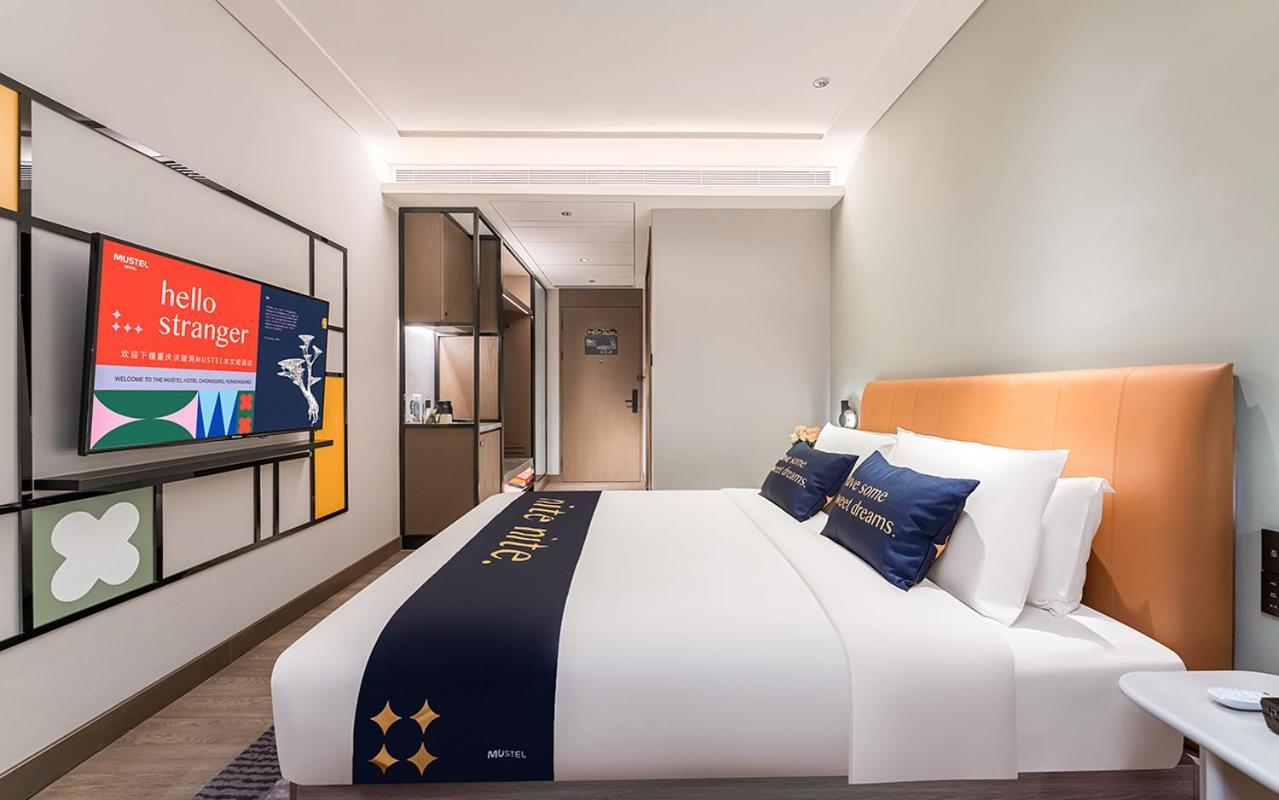 The Mustel Hotel Chongqing Hongyadong Bagian luar foto
