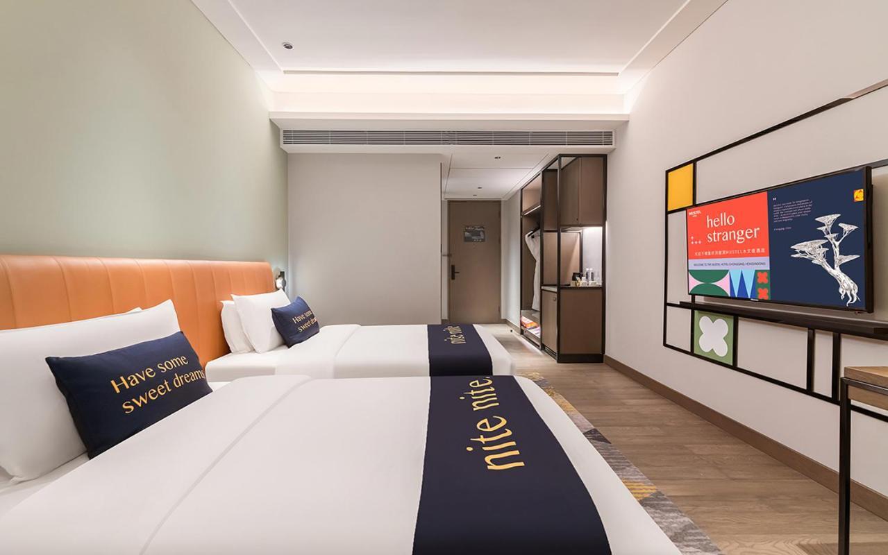 The Mustel Hotel Chongqing Hongyadong Bagian luar foto