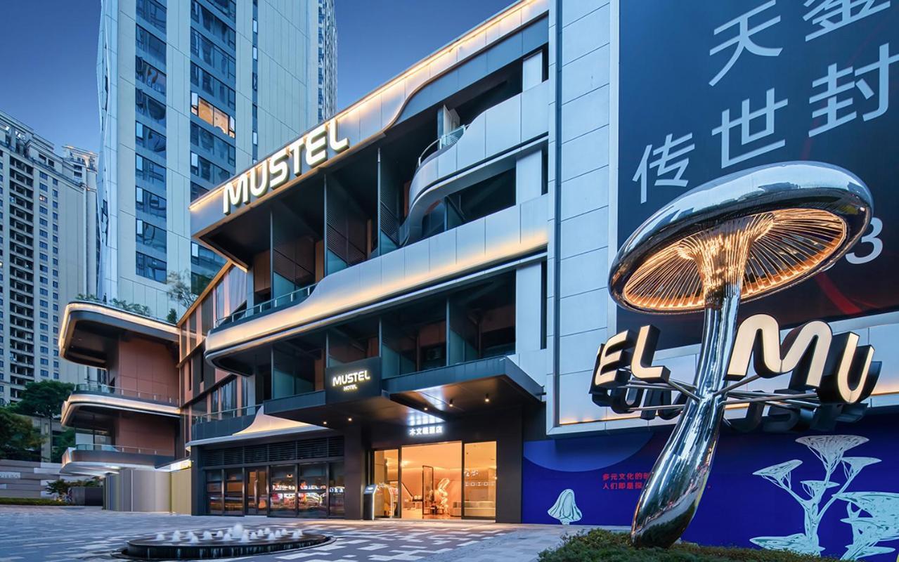The Mustel Hotel Chongqing Hongyadong Bagian luar foto